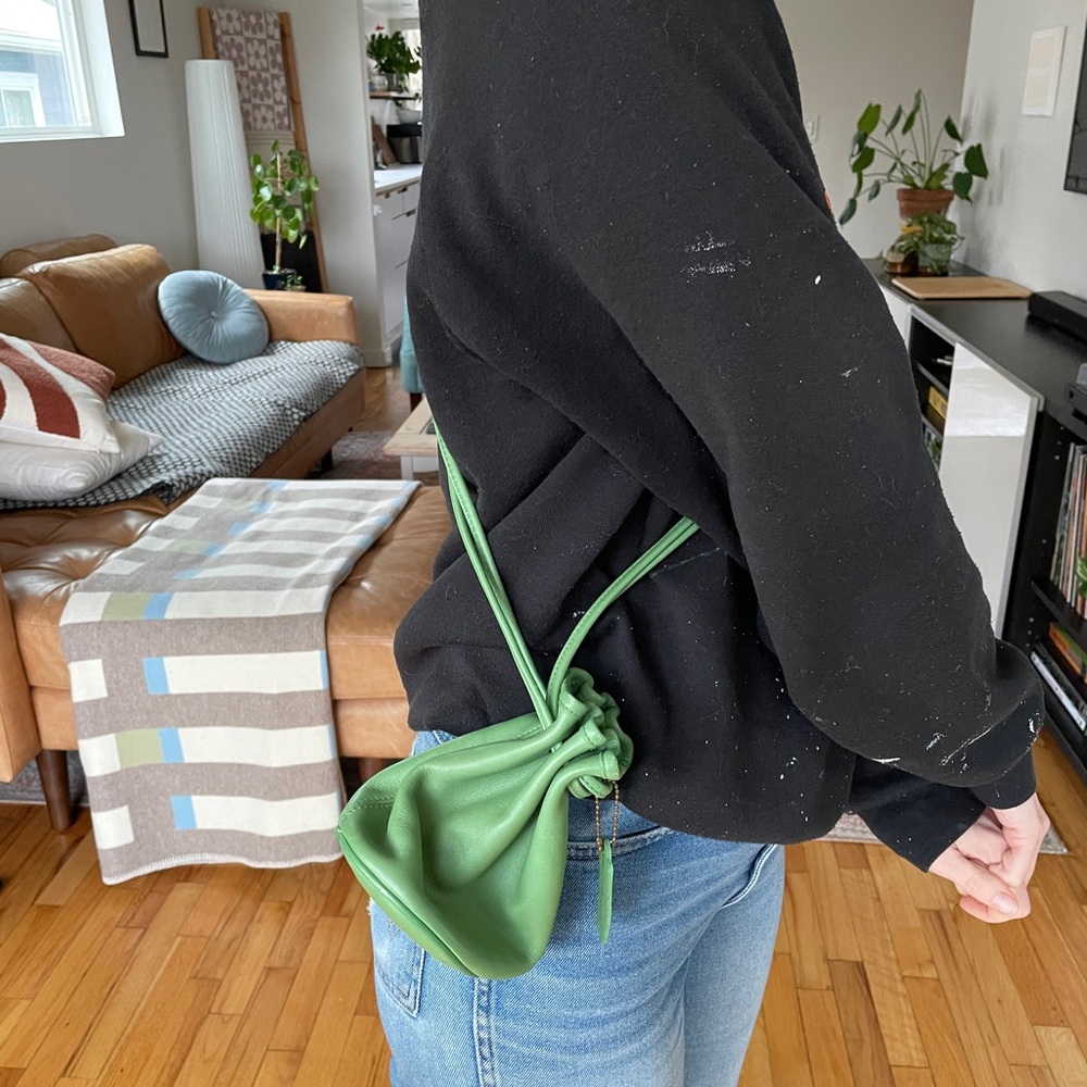 Coach Green Mini Bag 4144 Littleton - Picture 3 of 8